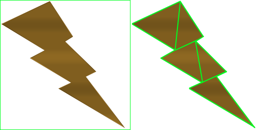 Comparison with normal and accurate geometry